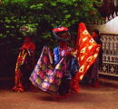Balinese Clothes Sellers, Bali